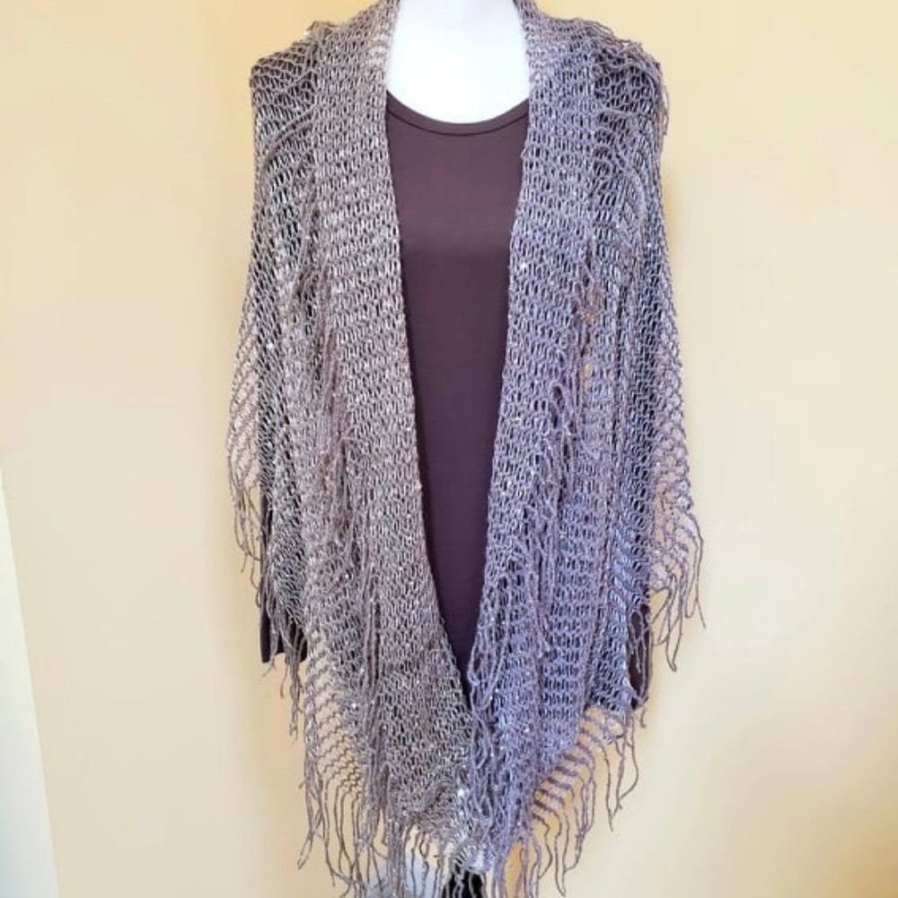 ~Beautiful Wrap/Shawl With Tiny Sequins~ - image 2